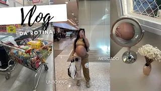 VLOG DA ROTINA: UNBOXING COMPRAS DA BABY, SHOPPING E COMPRAS DO MÊS NO ATACADO!