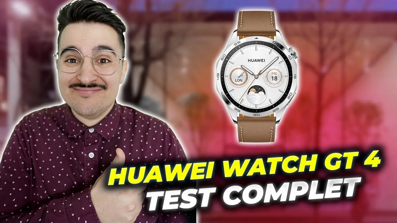 Vido-Test de Huawei Watch GT par Pannacotech