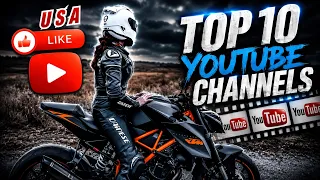 Top 10 Most Popular YouTube Motorcycle Channels based in USA