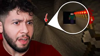 الكهوف المهجورة في ماينكرافت ! Minecraft Herobrine #2
