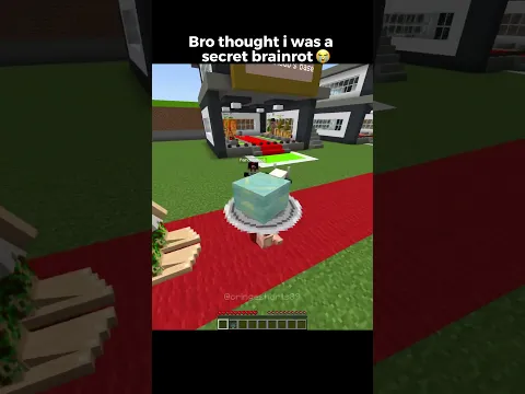 Steal a Brainrot Funny Life Hack In Minecraft😂 #minecraft #shorts