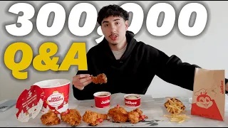 300k Subscriber Mukbang | Q&A