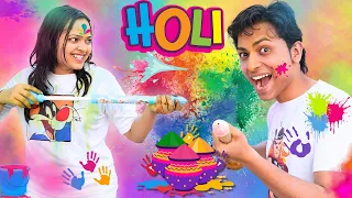 Extreme Holi challenges 🤣🔫💧@Thetargetsiblings