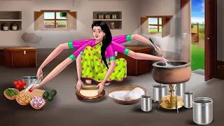 बहू का जादुई लंबा हाथ Hindi Kahani | Anamika TV Saas Bahu Hindi Kahaniya S1:E192 | Fairy Tales