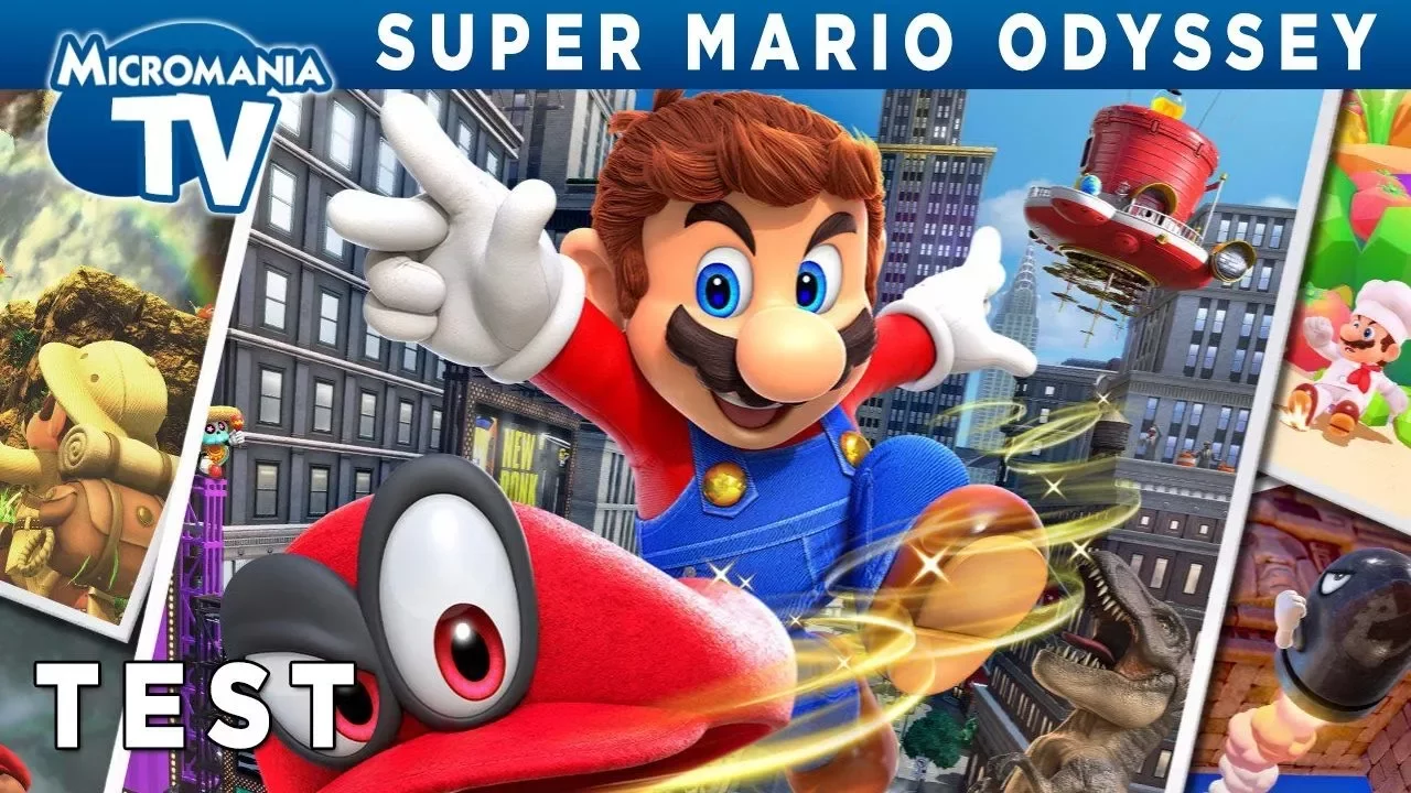 Vido-Test de Super Mario Odyssey par Micromania