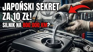 Japoński patent za 10 zł. Twój silnik zrobi 800 000 km bez awarii
