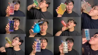 [ASMR ] 신기한 중국 물먹방 모음💧🎥 DRINK EATING SOUND MUKBANG