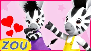 Zou celebra el amor | Compilación de San Valentín 2024 | Zou en español 🦓
