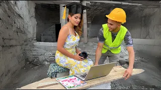 Su novio ALBAÑIL construía casas… mientras ella estudiaba.
