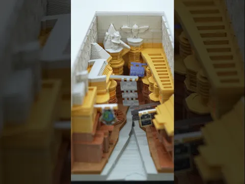 Magical 3D Calendar House #bluebox