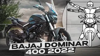 Обновлённый индийский мотоцикл Bajaj Dominar 400 2022 / обзор Дениса Панфёрова