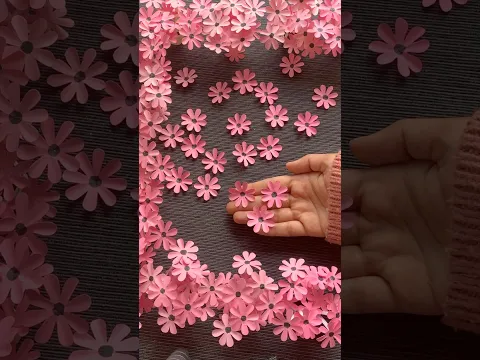How To Make Stunning Paper Flower Easily! 🌸 #viral #diy  #craft #kidscraftwork #paperflower #shorts