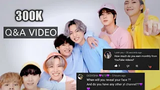 300k special Q&A video | Thanks for being part of my life 💜