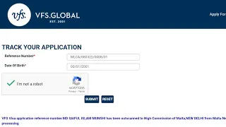 Track your VFS application FULL Process Done!