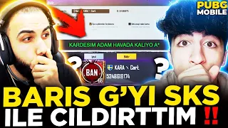 BARIŞ G İLE VS ATTIM!! SKS İLE ÇILDIRTTIM!! 😱 ( HİLE DİYİP BİLDİRDİ!! ) @BarsG - PUBG Mobile