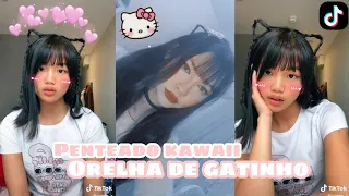 PENTEADO KAWAII - ORELHAS DE GATINHO (TikTok) 😼💕