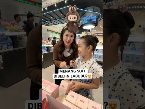 MENANG SUIT DIBELIIN BLIND BOX LABUBU SAMA VANESSA! 🥰🎁