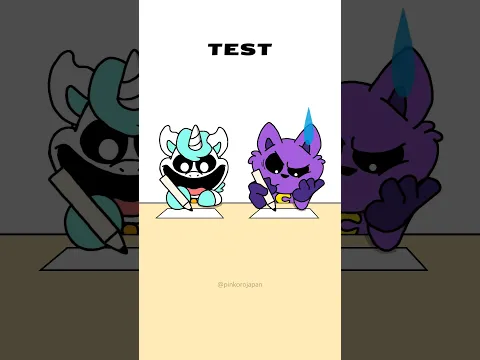CatNap Failed The School Test🤣Smiling Critters POPPY PLAYTIME CHAPTER 3 Funny Animation #school