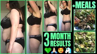 3 Month Results💚Chloe Ting Transformation & Weight Loss Challenge 🙏🏻💚(Before and After) :)