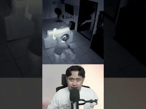 Video CCTV Terseram!! #m4zsda #shortvideos #horrorgaming #hantu #shorts #reaction