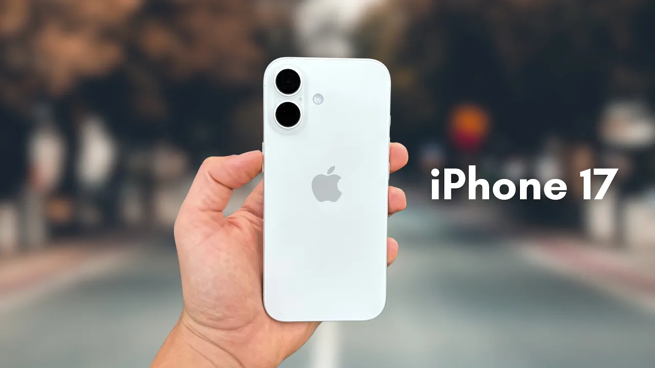 Vid�o-Test de Apple iPhone 17 par Discoverdose