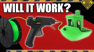 Turning a Glue Gun Into a 3D Printer