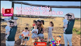Köyde yeğenlerim için salıncak yaptım  #eğlence #vlog #arzenmurat