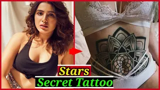 South Indian Actresses & Their Secret Tattoos | Rashmika Mandana, Samantha Akkineni, Kajal Aggarwal