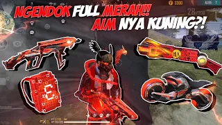 NGENDOK SERBA MERAH‼️PAKAI DUA SENJATA JARAK DEKAT