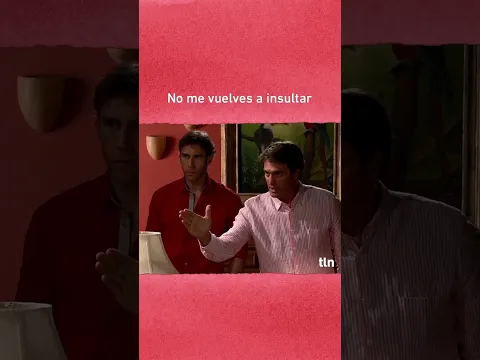 Ya basta de tratar mal a mi mujer 😠 #tlnovelas #cuandomeenamoro #silvianavarro #peleas #drama