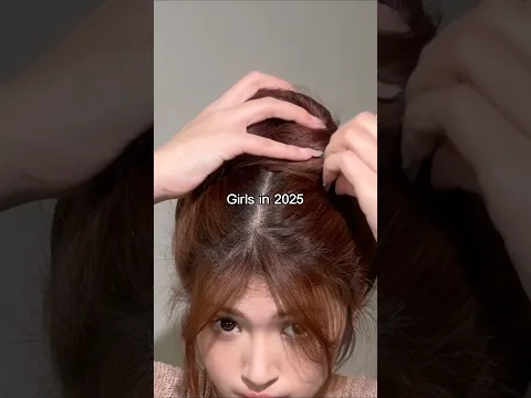 I used to do this hairstyle all the time at school 😂