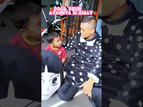 Bocil sedih ayah nya di BULLY_Mama & agra #badut #eskrim #farelprayoga #hantu