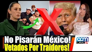 ESTE GRUPO NO VUELVE A TOCAR EN MÉXICO POR TRAIDORES, LA ÓRDEN LLEGÓ DIRECTA DE LA PRESIDENTA!