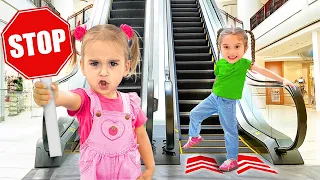 Petualangan Alice dan Eskalator di Mal - Pembelajaran Keselamatan untuk Anak Anak