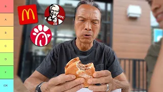 ¡Iron Chef Dad prueba comida rápida por PRIMERA vez! 🍟🔥