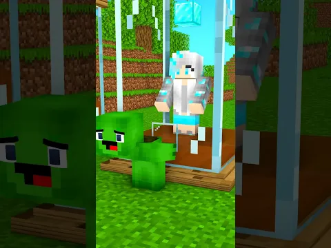 Heeeelp girl!!! My bad((( Minecraft!! #minecraft #mineanimation #animation