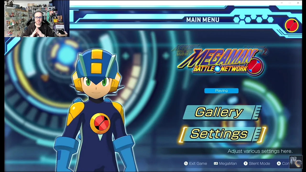 Vido-Test de Mega Man Network Legacy Collection par N-Gamz