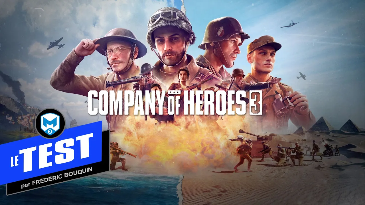 Vido-Test de Company of Heroes 3 par M2 Gaming Canada