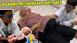 Hamil Tiba-Tiba Melahirkan 4 Bayi Aneh ! di Tolong Dokter Kandungan Cilik