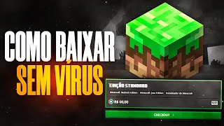 COMO BAIXAR MINECRAFT ORIGINAL JAVA E BEDROCK NO PC de GRAÇA! SEM VIRUS ATUALIZADO 2025