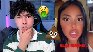 MAEVA GHENNAM MANGE DU CACA À DUBAI.. (choqué)