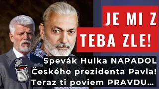 Spevák Daniel Hůlka tvrdo napadol prezidenta Pavla: TOTO vyvolalo obrovský šok