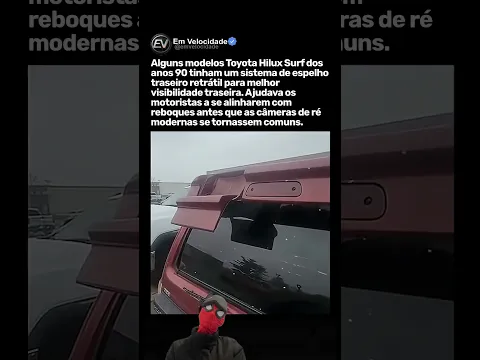 A Toyota criou a câmera de ré antes das câmeras existirem