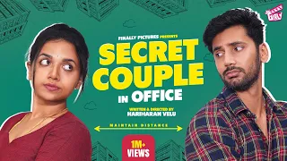 Secret Couple In Office 👩🏻‍❤️‍💋‍👨🏻- Epi 01 | Adhithi, Aravind | Hariharan Velu | Comedy | 4K | Girly