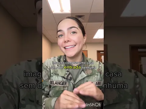 BRASILEIRA NO ALISTAMENTO DOS ESTADOS UNIDOS #shortvideo #shorts #military #eua #militar #soldado