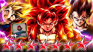 (Dragon Ball Legends) OVER 1 HOUR OF SSJ4 GOGETA DOMINATING TOP RANKED PVP ON IMMORTAL SAIYANS!