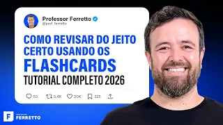 APRENDA A REVISAR USANDO OS FLASHCARDS NA PLATAFORMA🚀