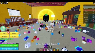 I Gave A Lot Of Fruit To Players In Blox Fruit #roblox #bloxfruit