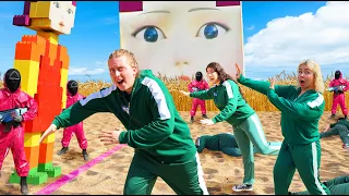 PLAYING SQUID GAME IRL winner gets $30,000!