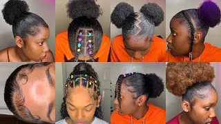 💖💦SLAYED 4C HAIRSTYLES | 💅🏼QUICK LOVELY AND TRENDY HAIRSTYLES TO TRY OUT🤎💅🏼🦋